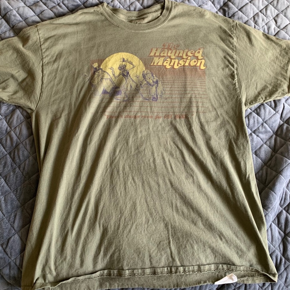 Disney land haunted mansion t shirt